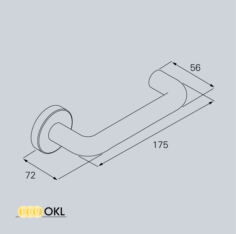 茵科分体式把手 D-190