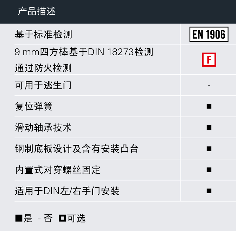 茵科型材门把手