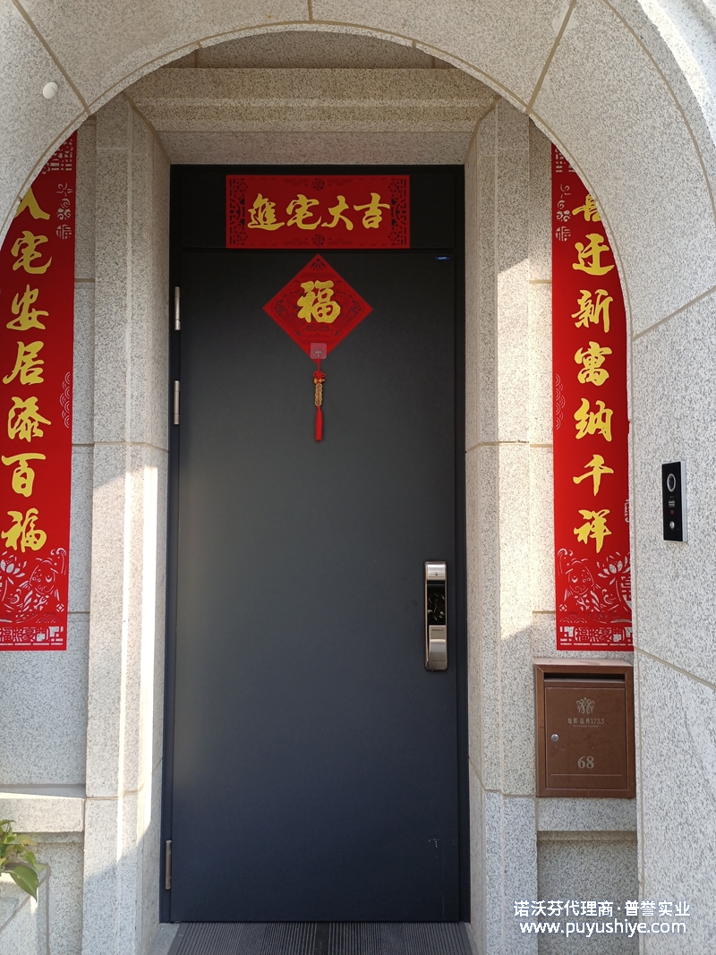 诺沃芬双色入户门