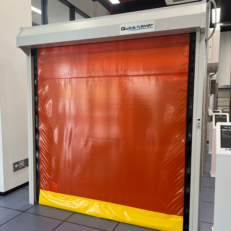 拉链式快速软卷帘门